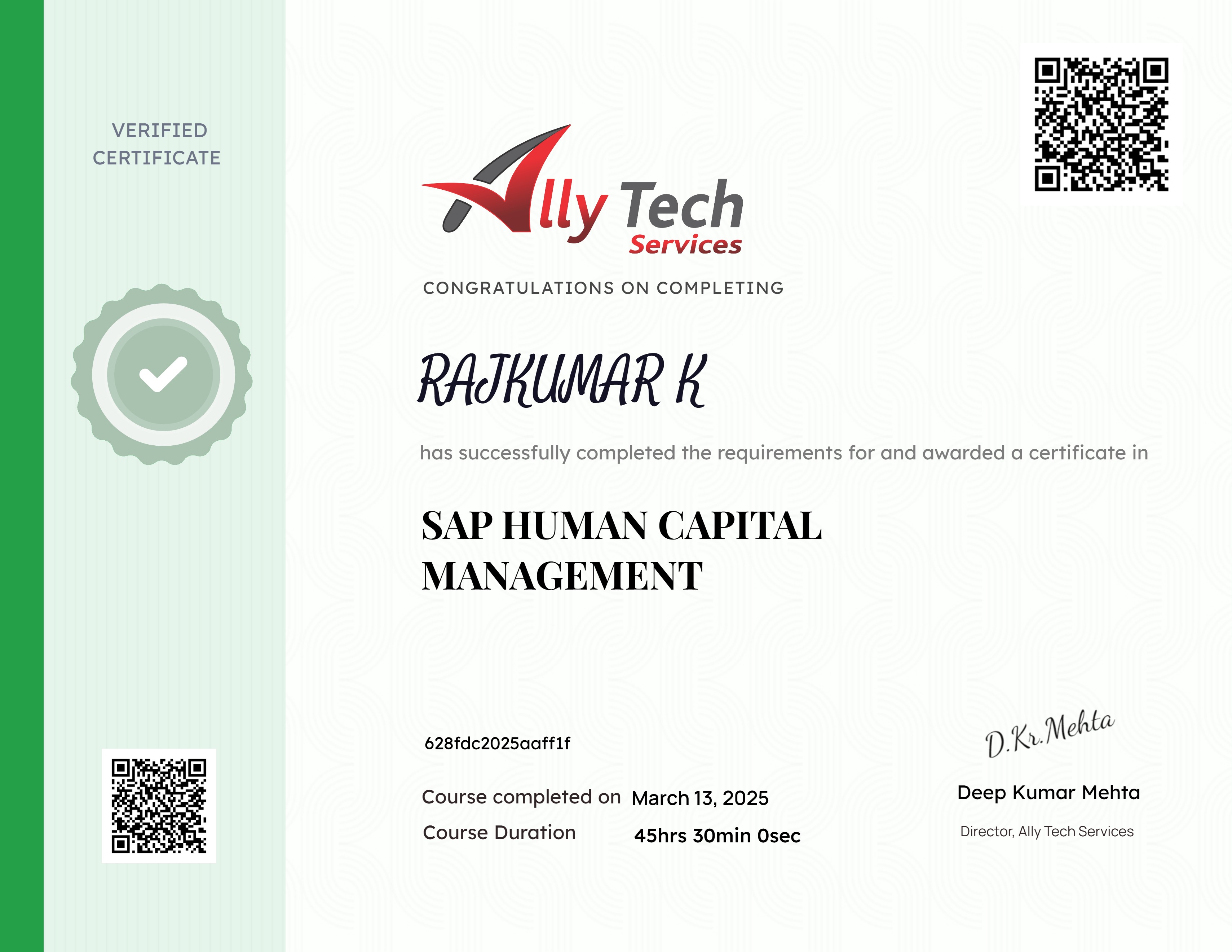Enterprise HR Management (ERP)